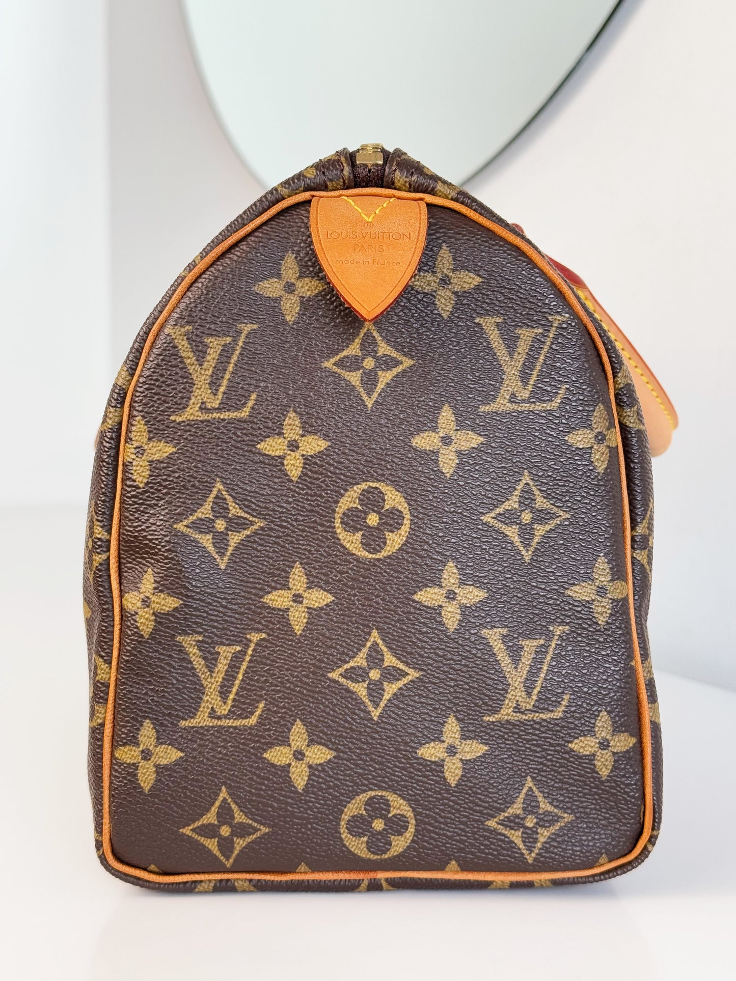 Louis Vuitton Vintage Speedy 25 Handbag Crossbody Bag