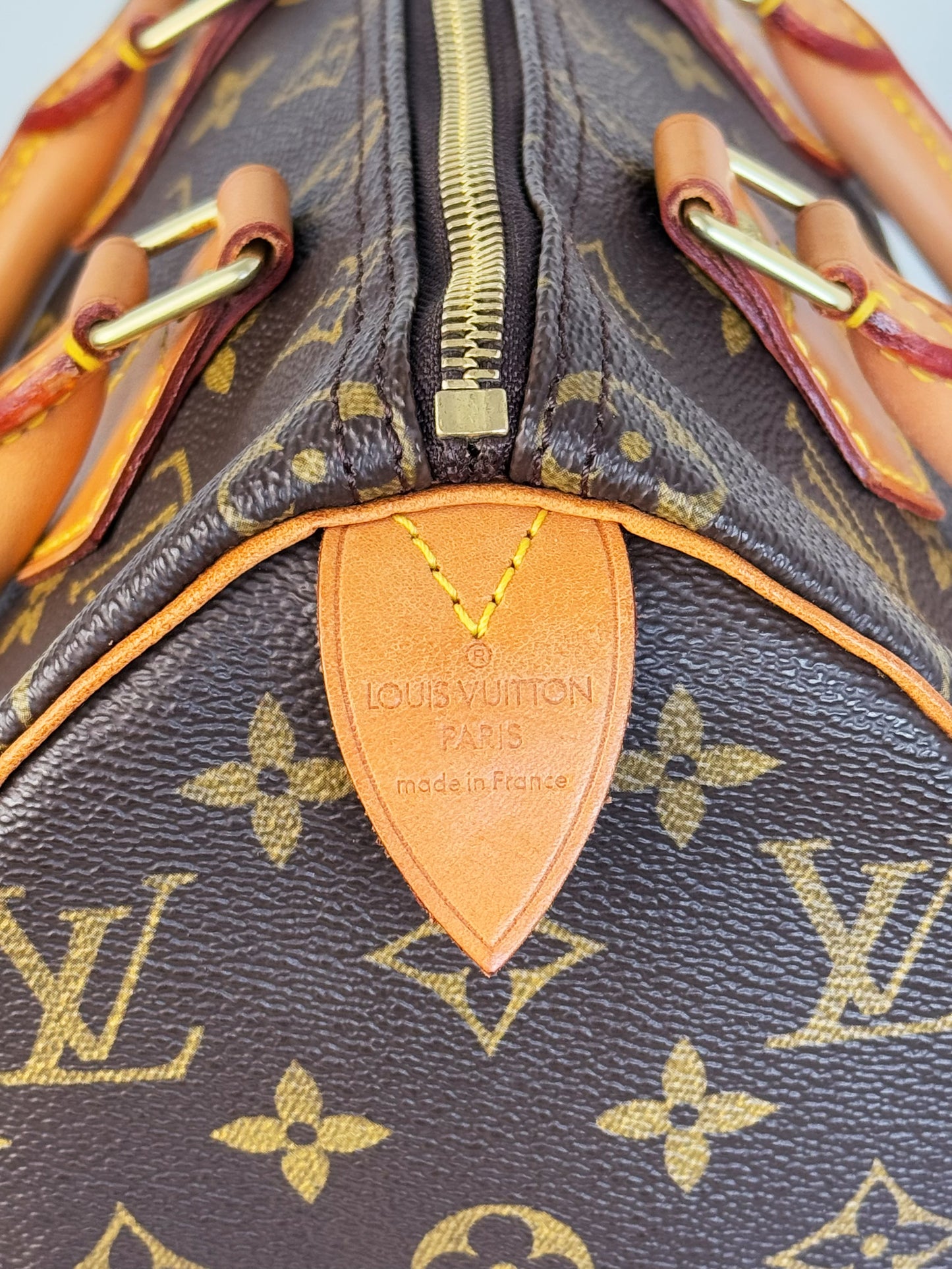 Louis Vuitton Vintage Speedy 25 Handbag Crossbody Bag