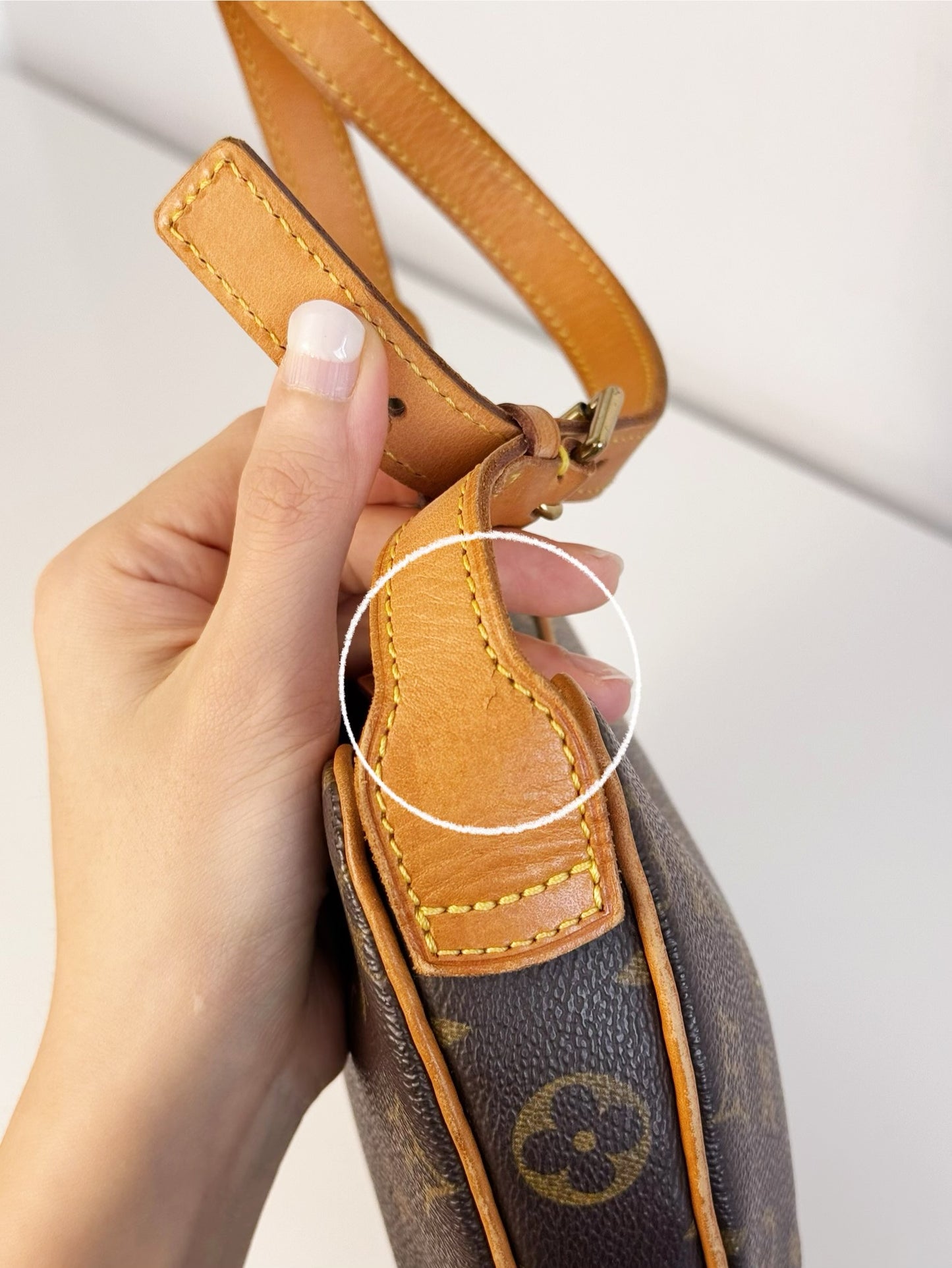 Louis Vuitton Vintage Croissant PM Shoulder Bag