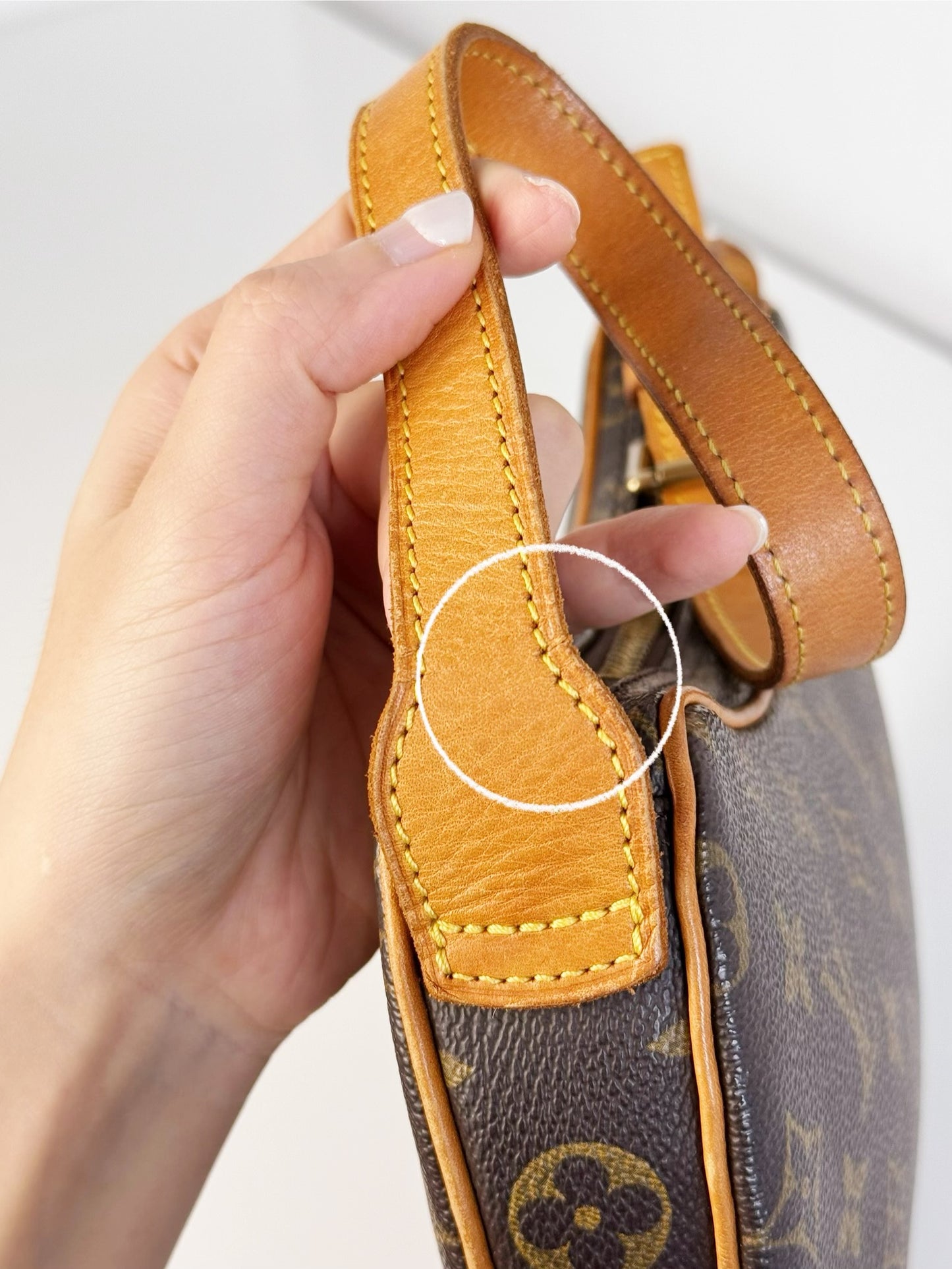 Louis Vuitton Vintage Croissant PM Shoulder Bag