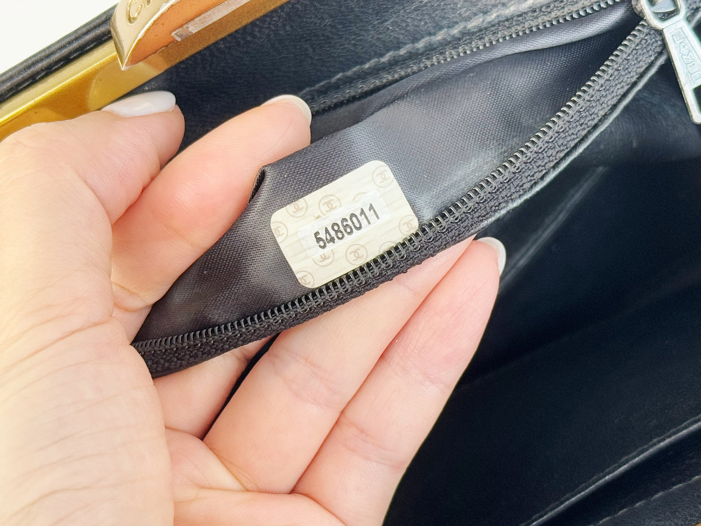 Chanel Vintage Matelasse Calfskin Kisslock Handbag