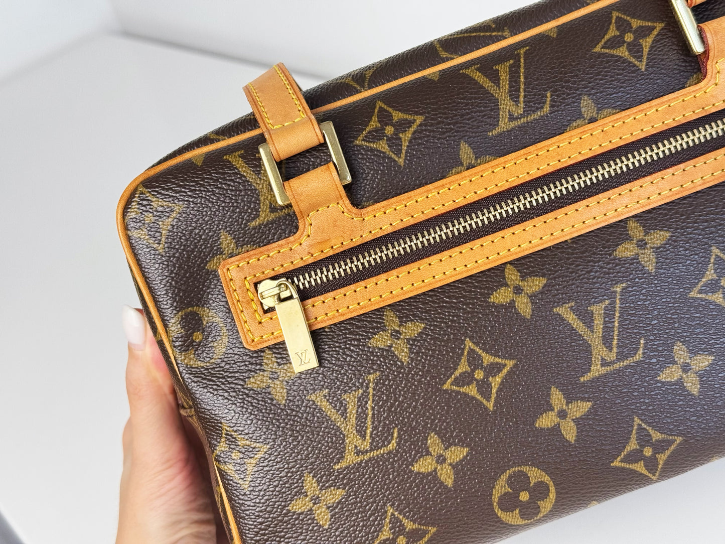 Louis Vuitton Vintage Cite MM Shoulder Bag