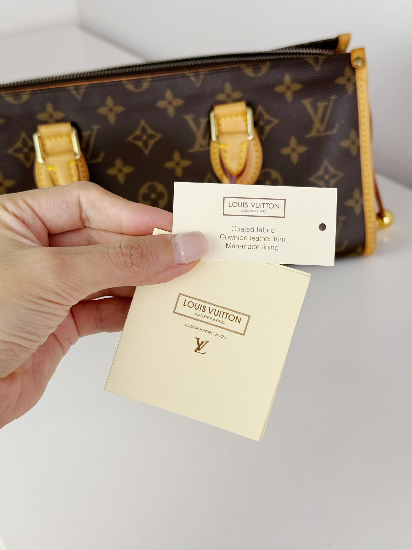 Louis Vuitton Vintage Popincourt Handbag Crossbody Bag