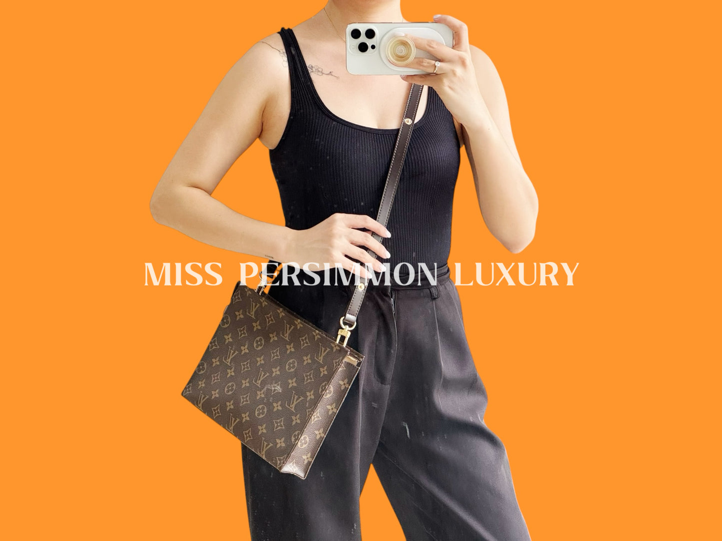Louis Vuitton Vintage Toiletry 26 Handbag Crossbody Bag