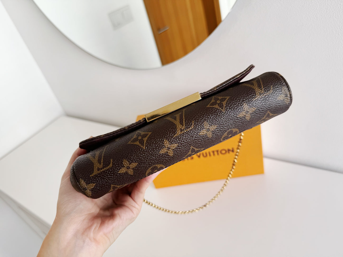 Louis Vuitton Vintage Favorite PM Shoulder Crossbody Bag