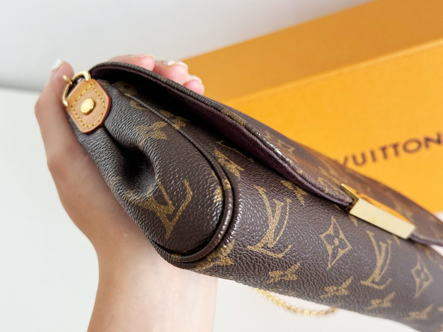 Louis Vuitton Vintage Favorite PM Shoulder Crossbody Bag