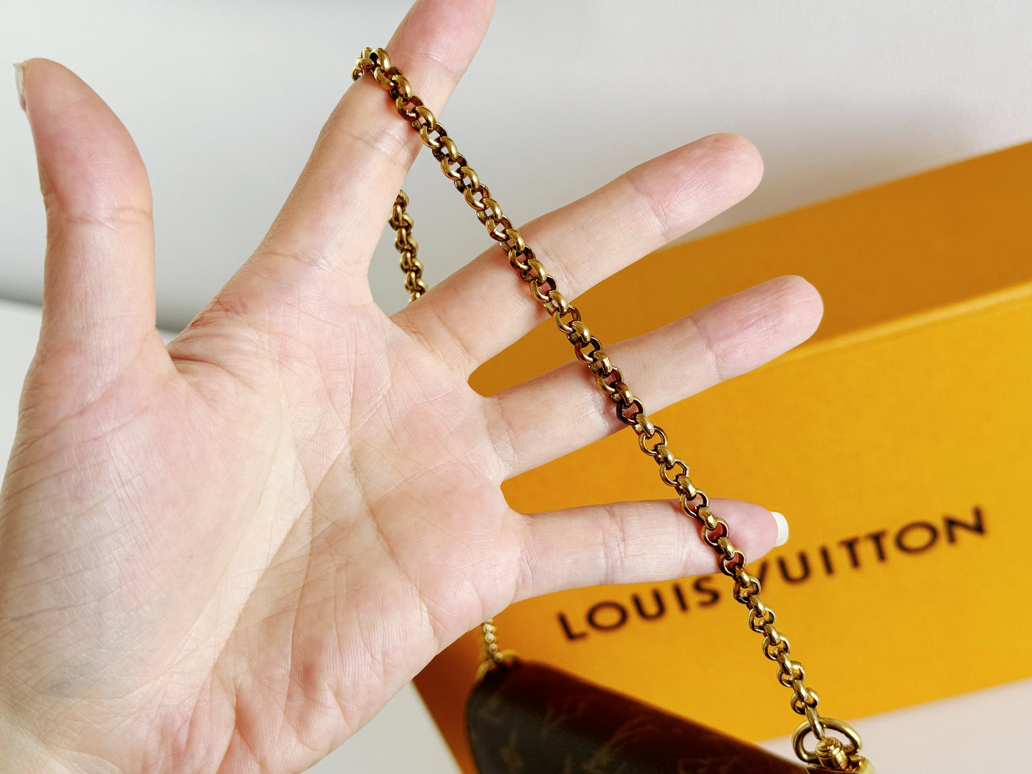 Louis Vuitton Vintage Favorite PM Shoulder Crossbody Bag