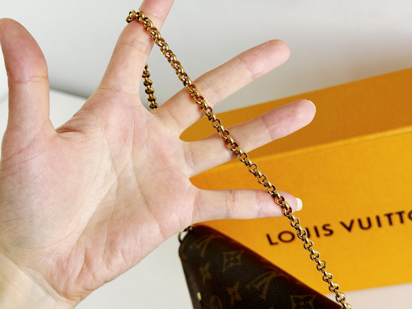 Louis Vuitton Vintage Favorite PM Shoulder Crossbody Bag