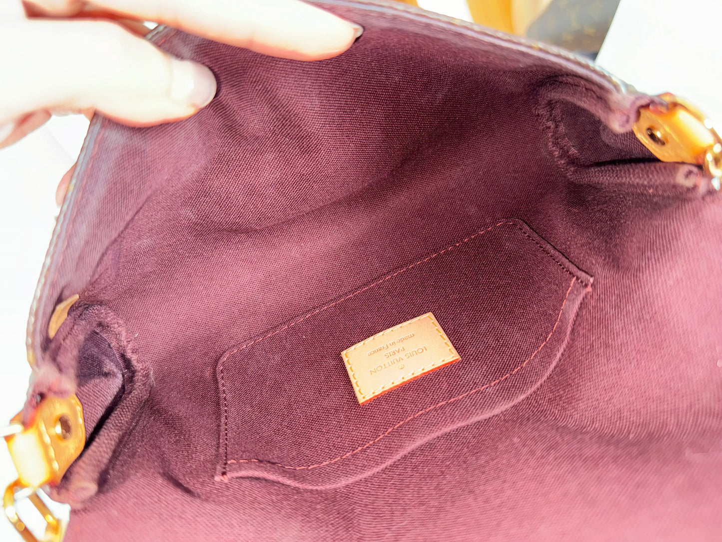 Louis Vuitton Vintage Favorite PM Shoulder Crossbody Bag