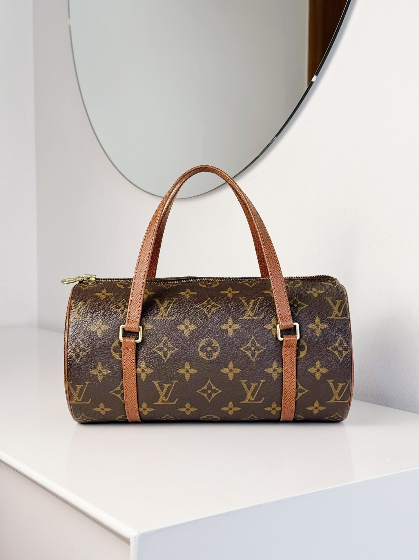 Louis Vuitton Vintage Papillon 26 Handbag Crossbody Bag