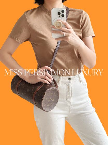 Louis Vuitton Vintage Papillon 26 Handbag Crossbody Bag