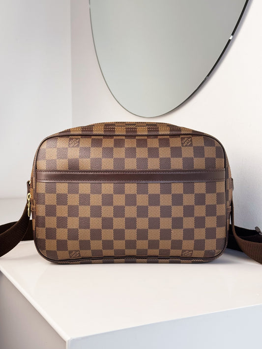 Louis Vuitton Vintage Damier Reporter Shoulder Crossbody Bag