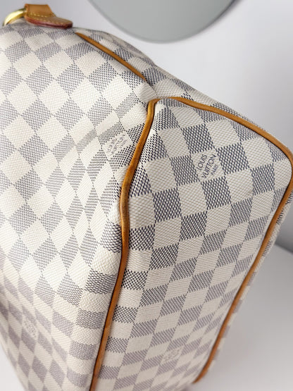 Louis Vuitton Vintage Azur Delightful PM Tote Crossbody Bag