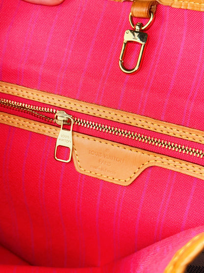 Louis Vuitton Vintage Azur Delightful PM Tote Crossbody Bag