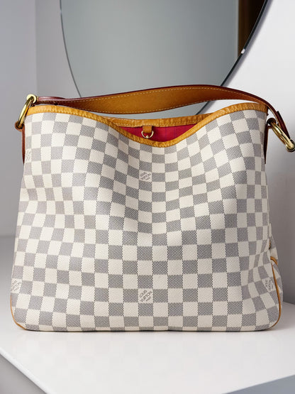 Louis Vuitton Vintage Azur Delightful PM Tote Crossbody Bag