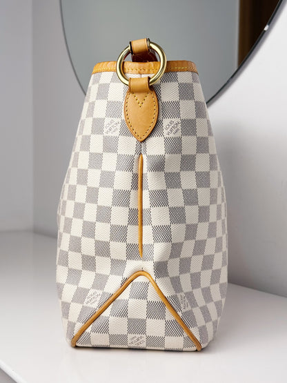 Louis Vuitton Vintage Azur Delightful PM Tote Crossbody Bag