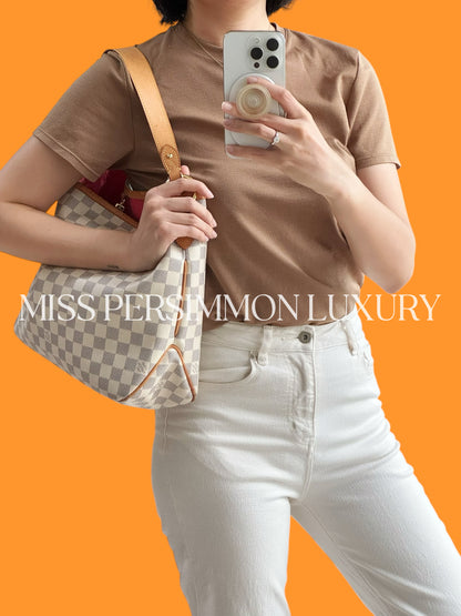 Louis Vuitton Vintage Azur Delightful PM Tote Crossbody Bag