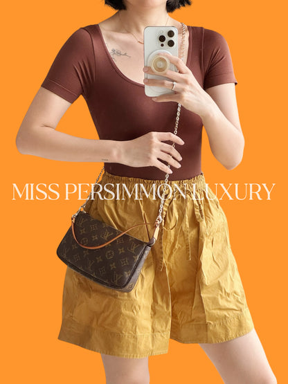 Louis Vuitton Vintage Pochette Accessoires Shoulder Crossbody Bag