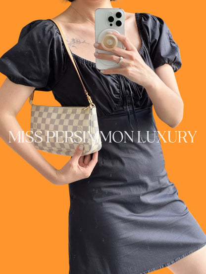 Louis Vuitton Azur Pochette Accessoires Shoulder Crossbody Bag