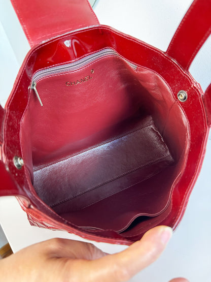 Chanel Vintage Patent Shoulder Bag