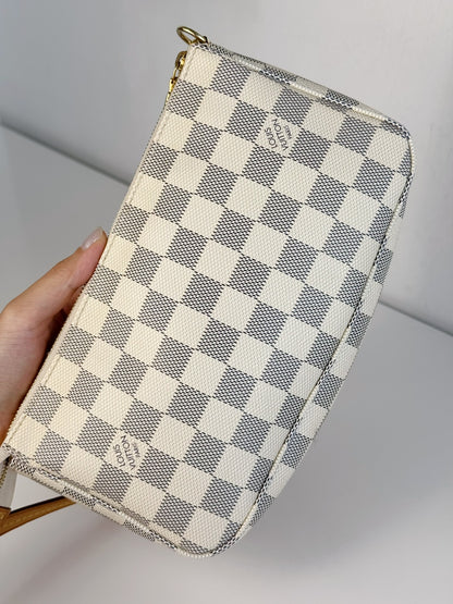 Louis Vuitton Azur Pochette Accessoires Shoulder Crossbody Bag