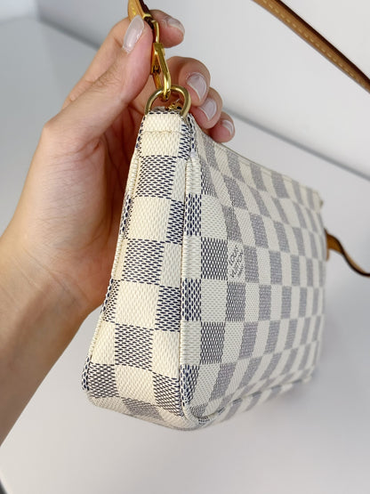 Louis Vuitton Azur Pochette Accessoires Shoulder Crossbody Bag