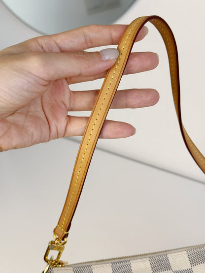 Louis Vuitton Azur Pochette Accessoires Shoulder Crossbody Bag