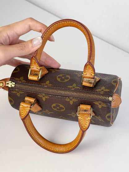 Louis Vuitton Vintage Mini Speedy Handbag Crossbody Bag