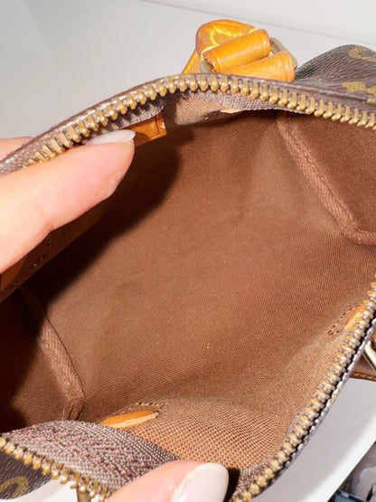 Louis Vuitton Vintage Mini Speedy Handbag Crossbody Bag