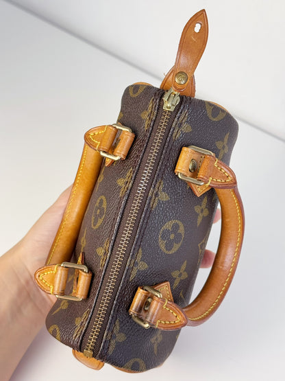 Louis Vuitton Vintage Mini Speedy Handbag Crossbody Bag