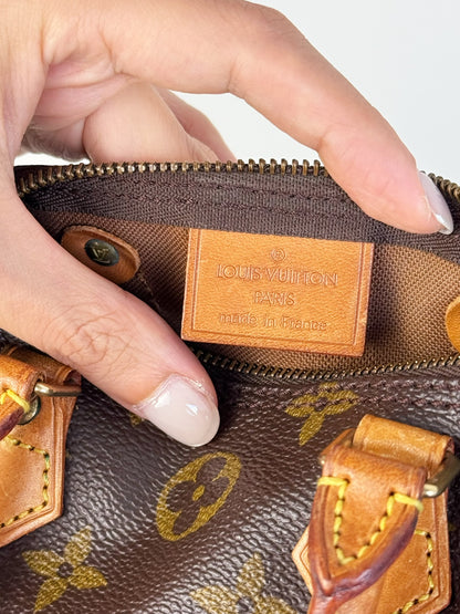 Louis Vuitton Vintage Mini Speedy Handbag Crossbody Bag