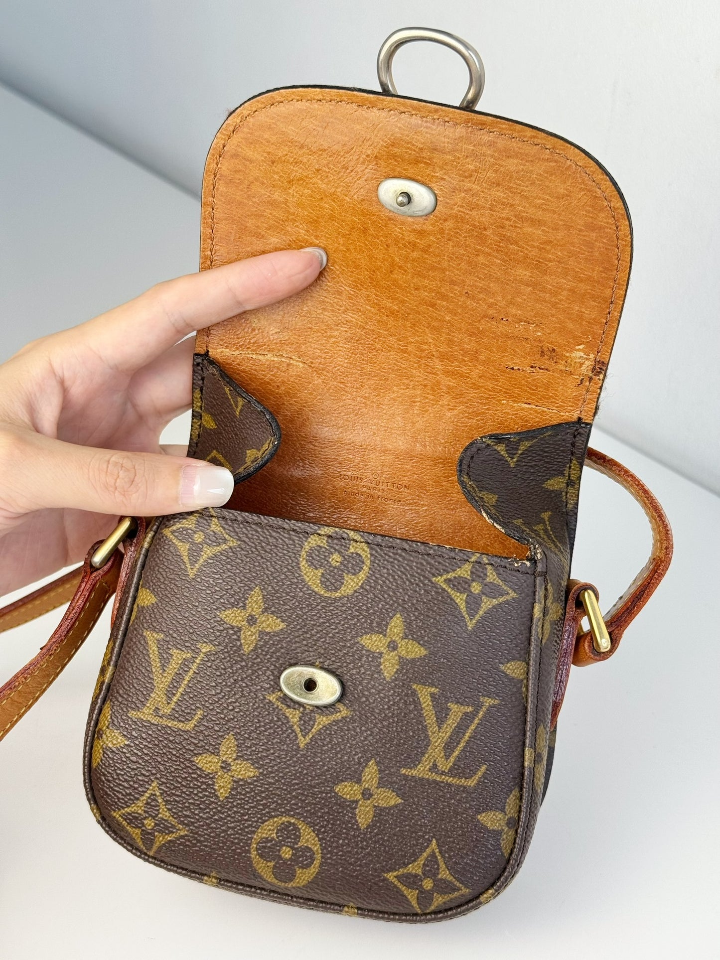 Louis Vuitton Vintage Mini Saint Cloud Crossbody Bag
