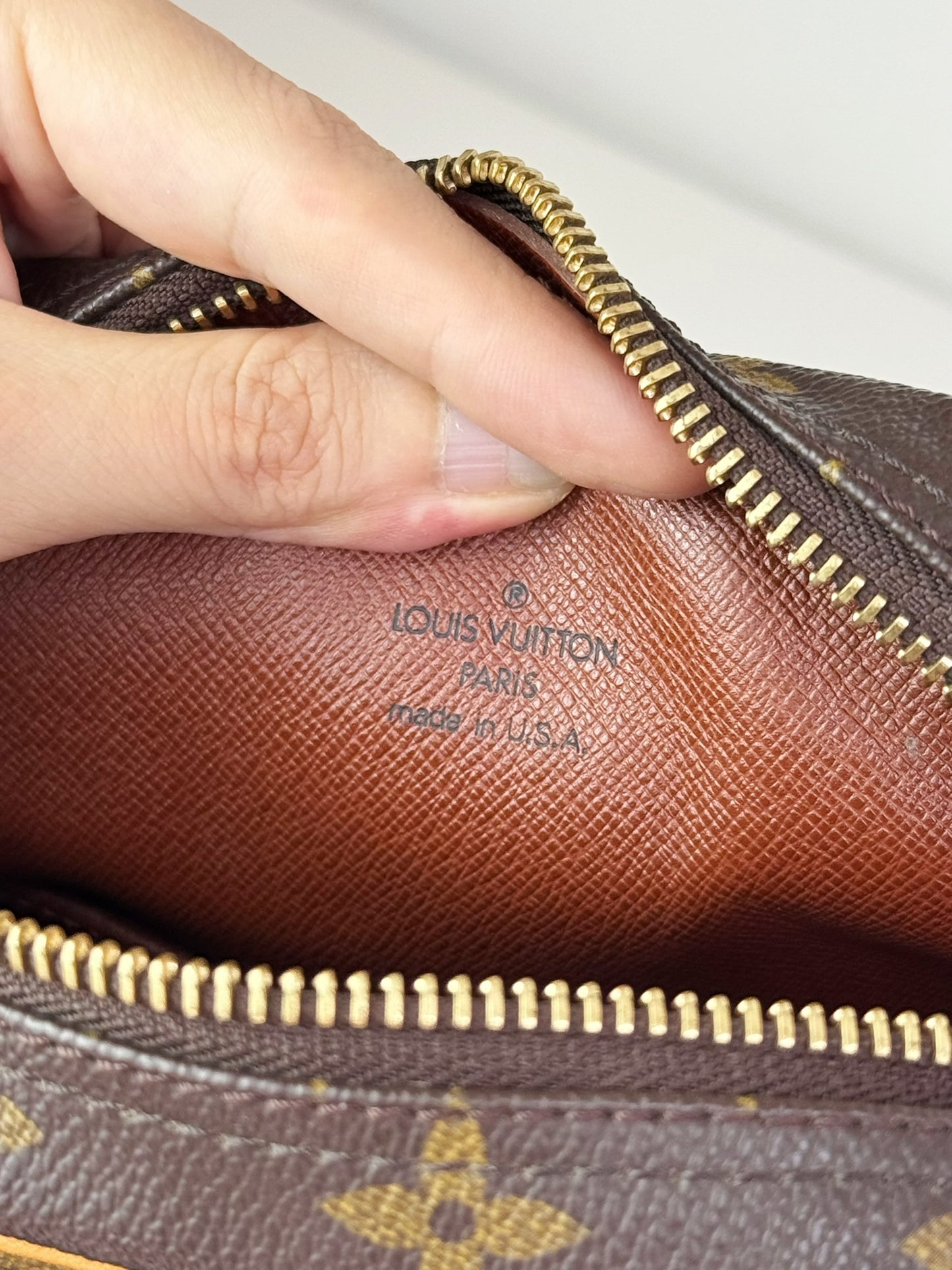 Louis Vuitton Vintage Danube Crossbody Bag