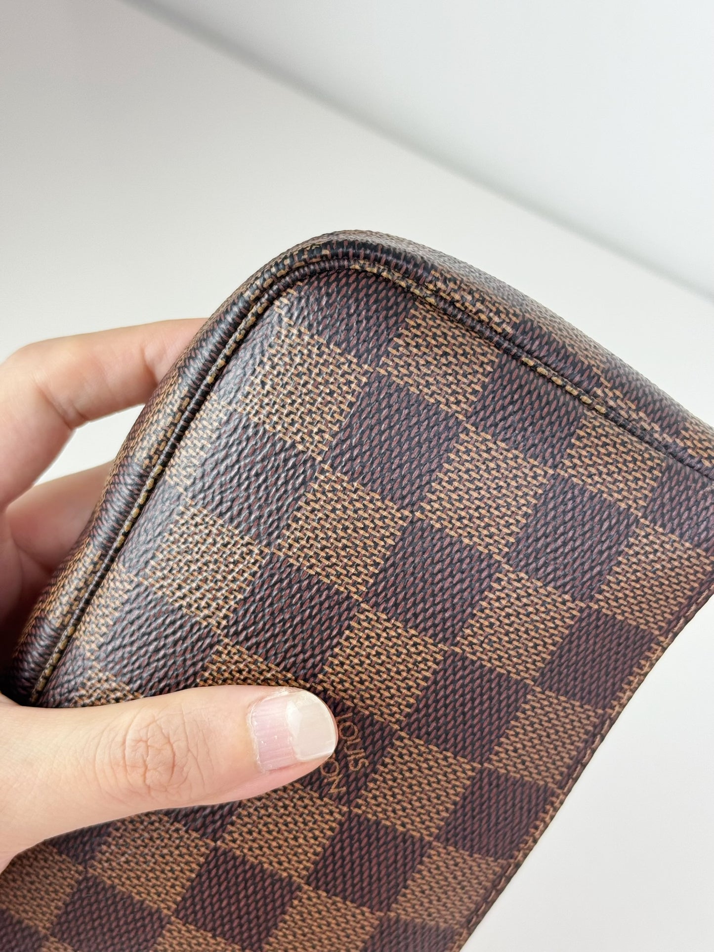 Louis Vuitton Vintage Mini Damier Pochette Accessoires Shoulder Crossbody Bag