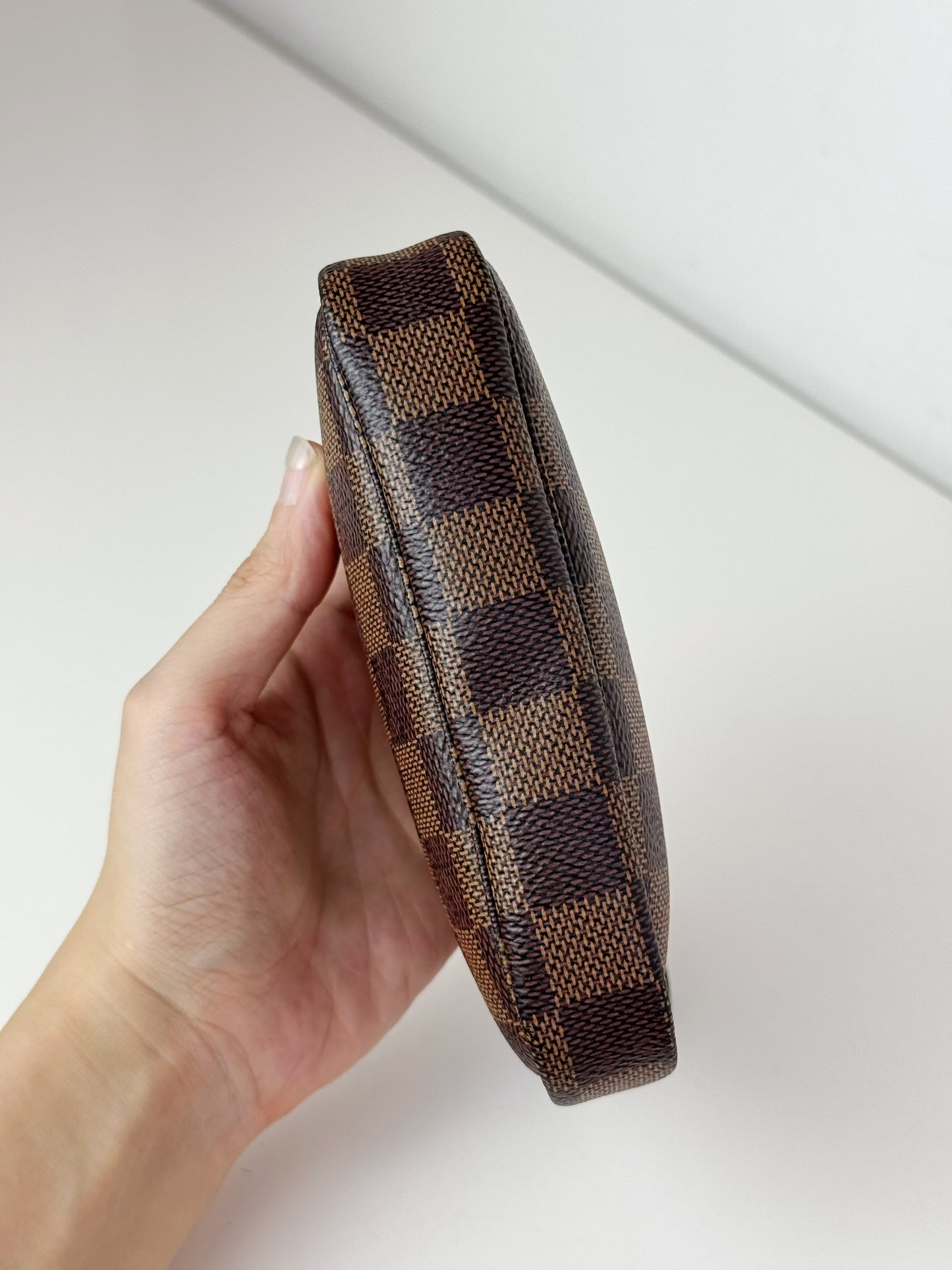 Louis Vuitton Vintage Mini Damier Pochette Accessoires Shoulder Crossbody Bag