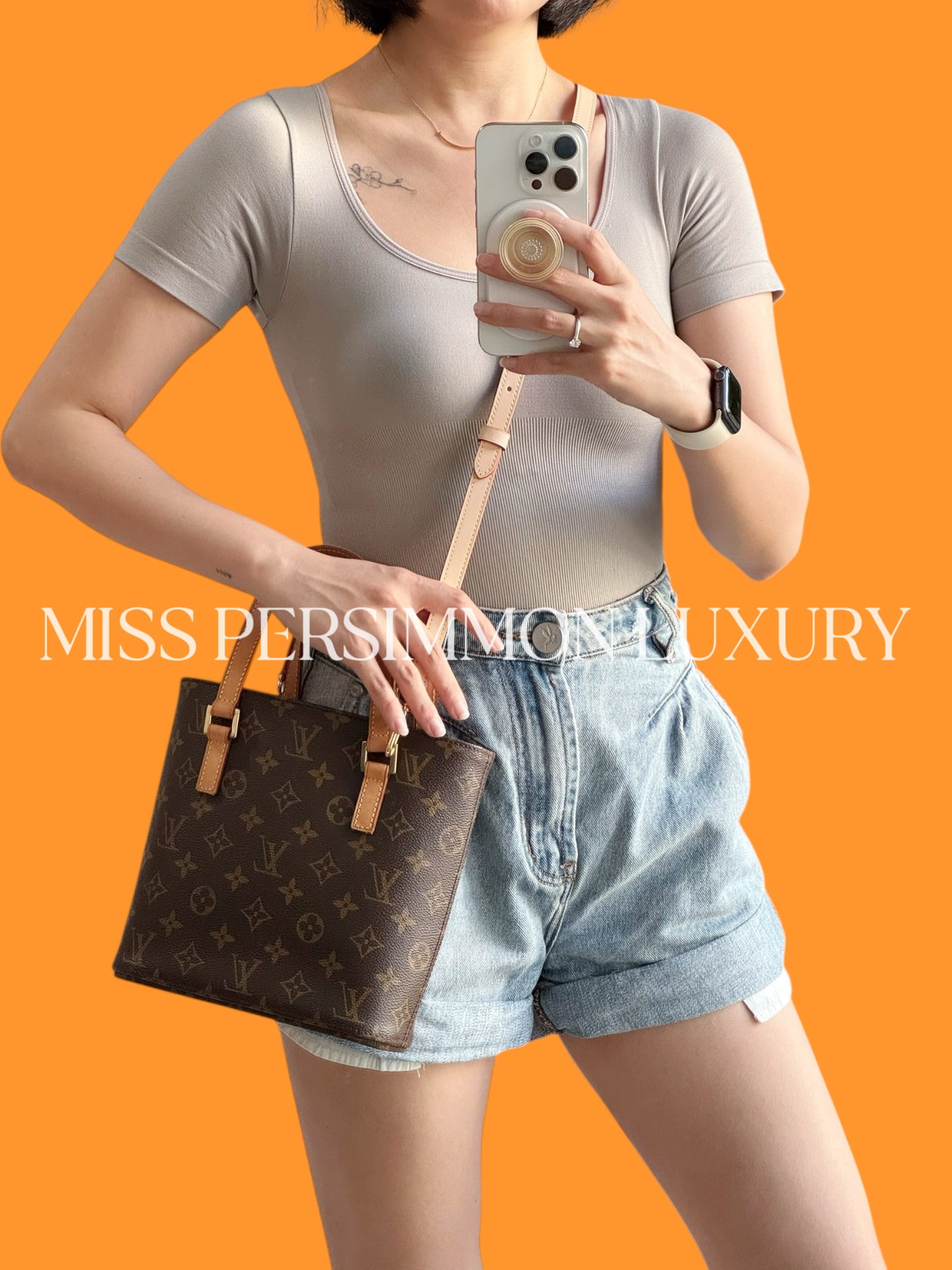 Louis Vuitton Vintage Vavin Vivian Handbag Crossbody Bag