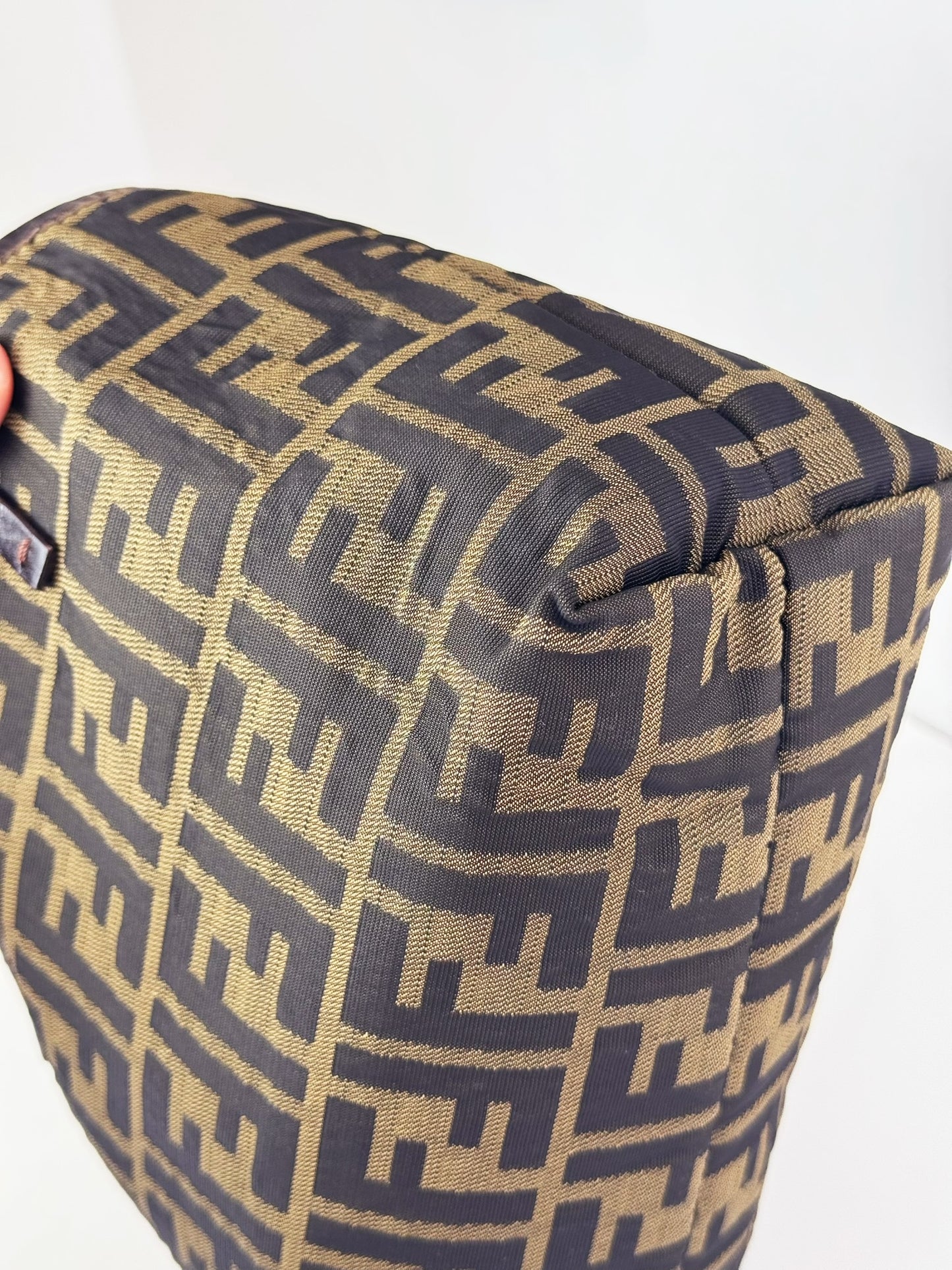 Fendi Vintage Zucca Mini Tote Shoulder Bag