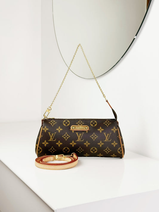 Louis Vuitton Vintage Eva Shoulder Crossbody Bag