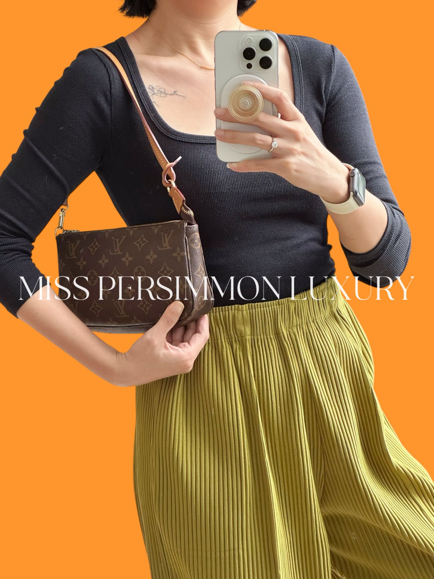 Louis Vuitton Pochette Accessoires Shoulder Crossbody Bag