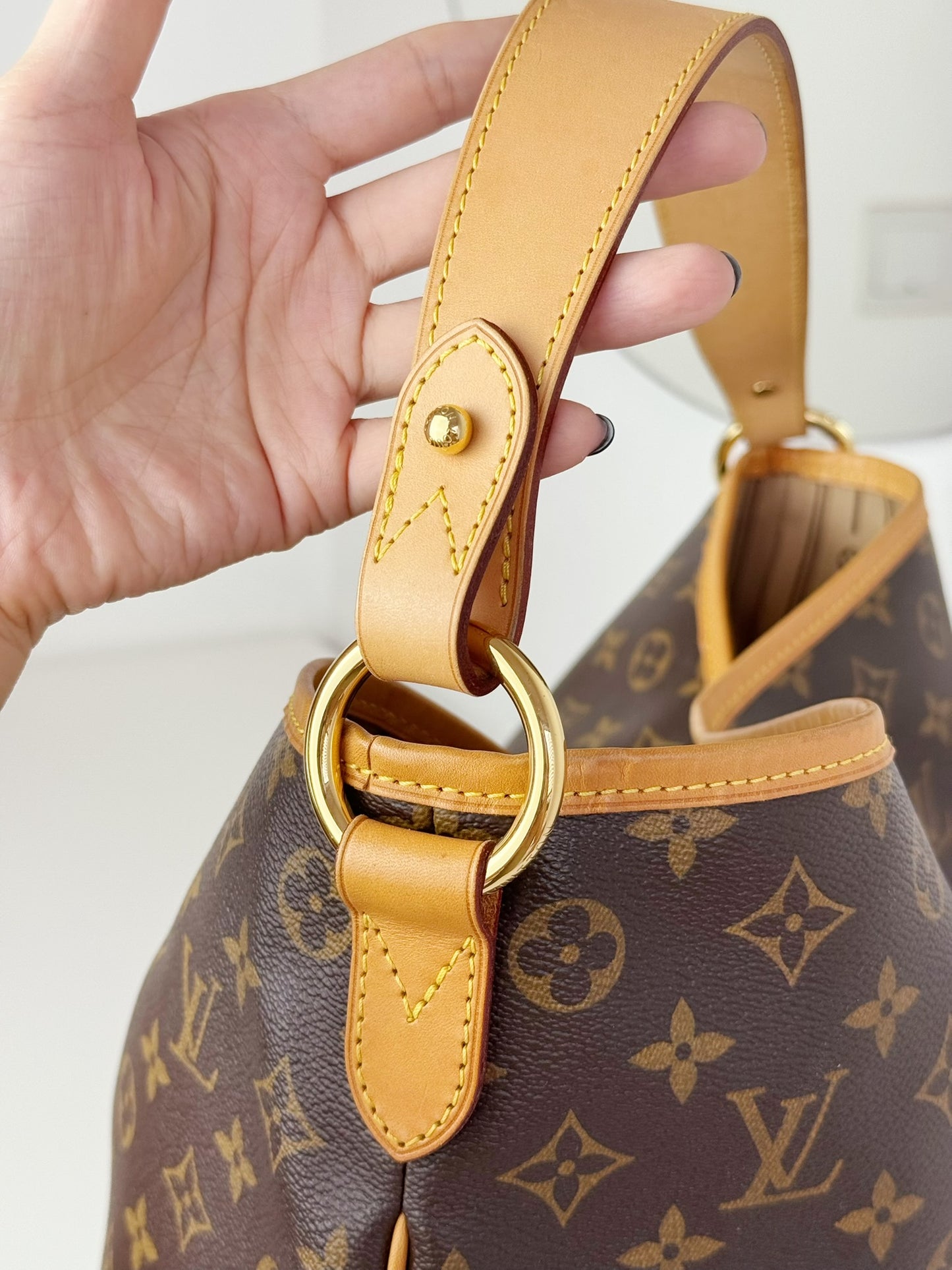 Louis Vuitton Vintage Delightful PM Tote Crossbody Bag