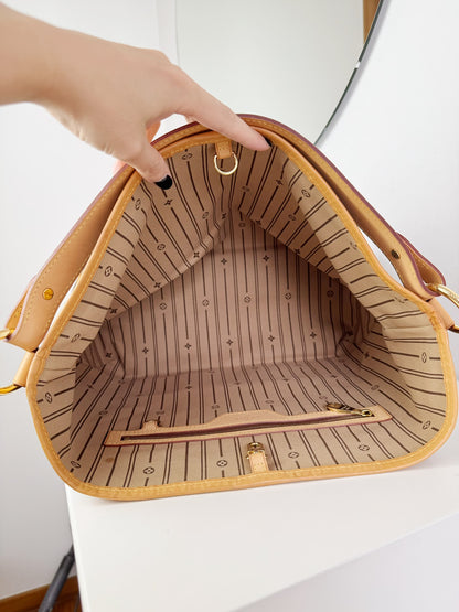 Louis Vuitton Vintage Delightful PM Tote Crossbody Bag