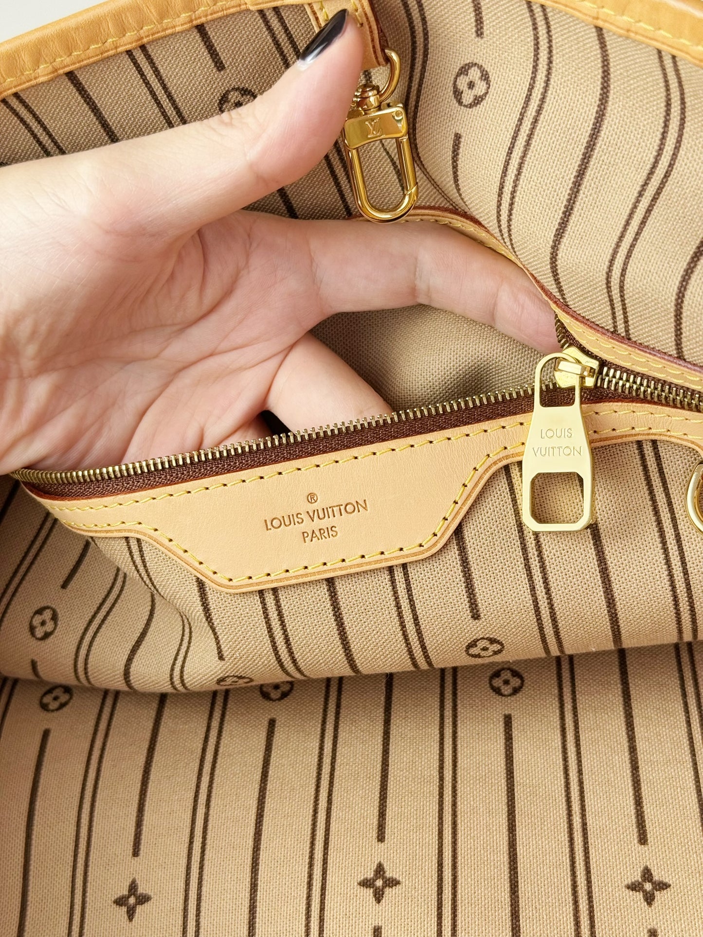Louis Vuitton Vintage Delightful PM Tote Crossbody Bag