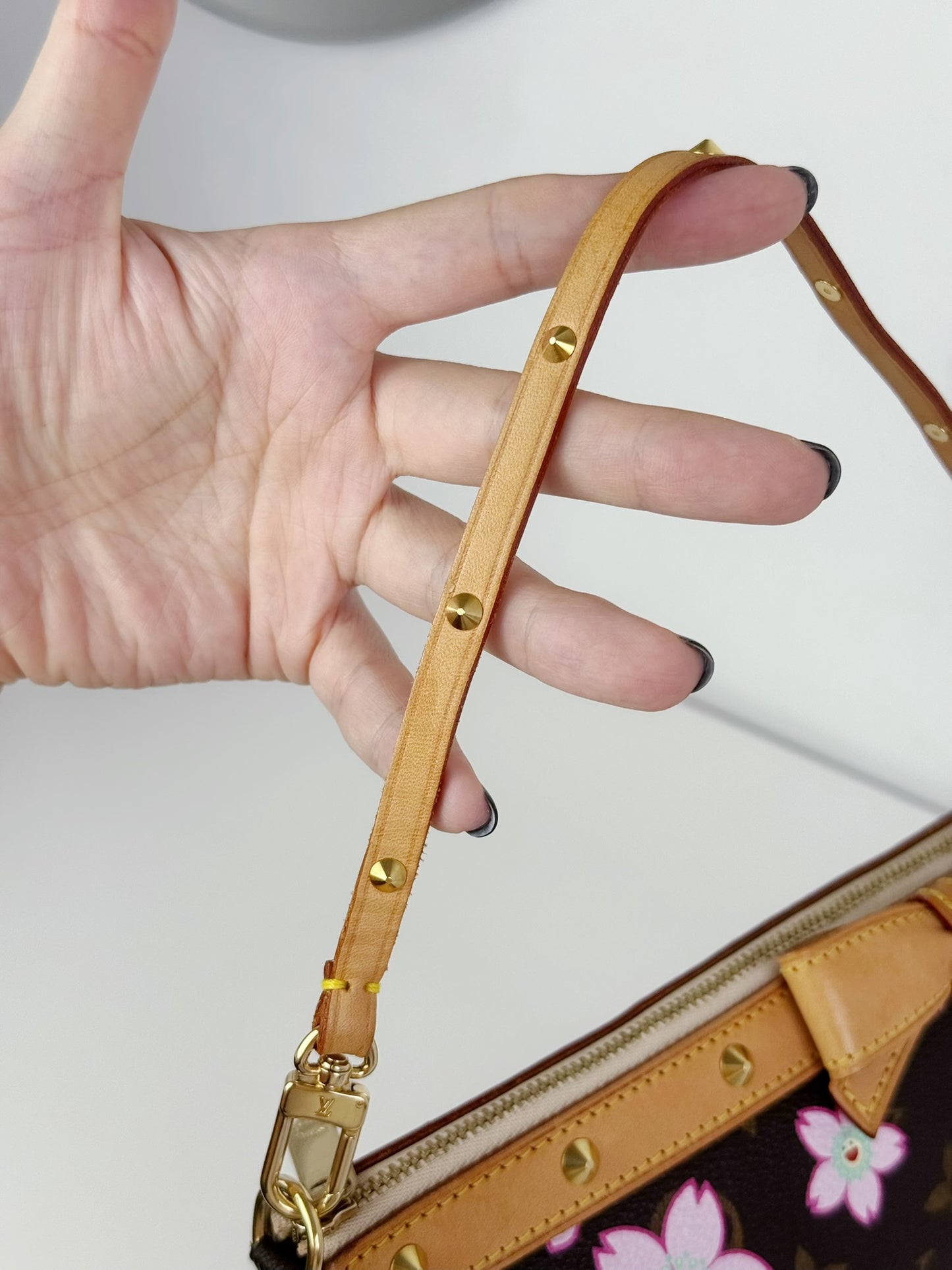 Louis Vuitton Takashi Murakami Sakura Cherry Blossom Pochette Accessoires Shoulder Crossbody Bag