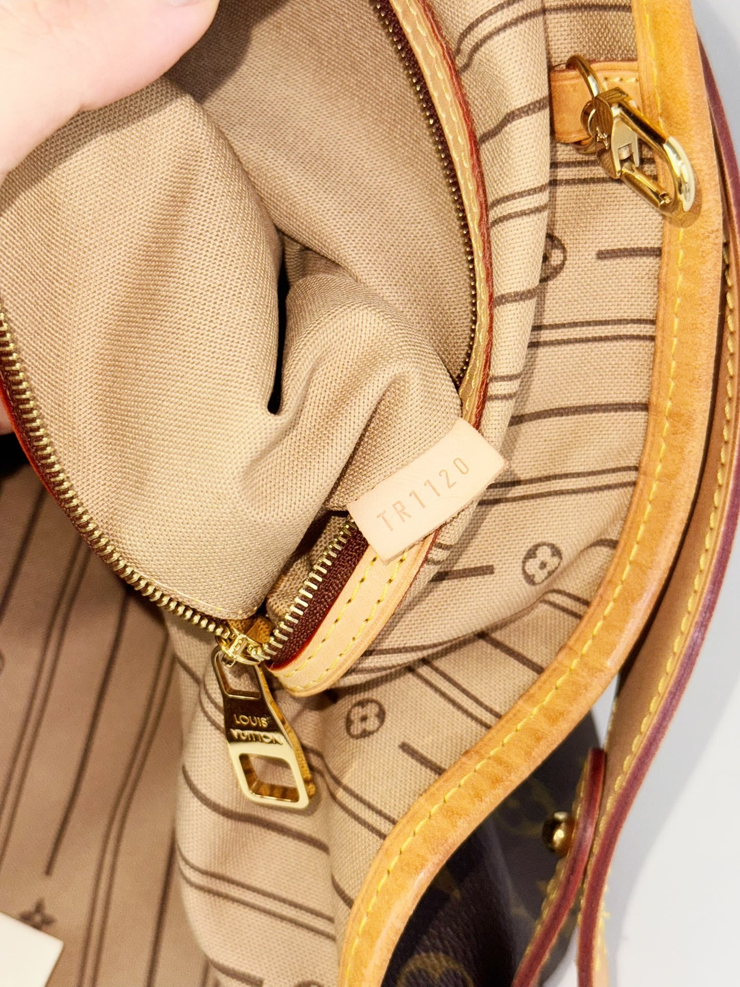 Louis Vuitton Vintage Delightful PM Tote Crossbody Bag