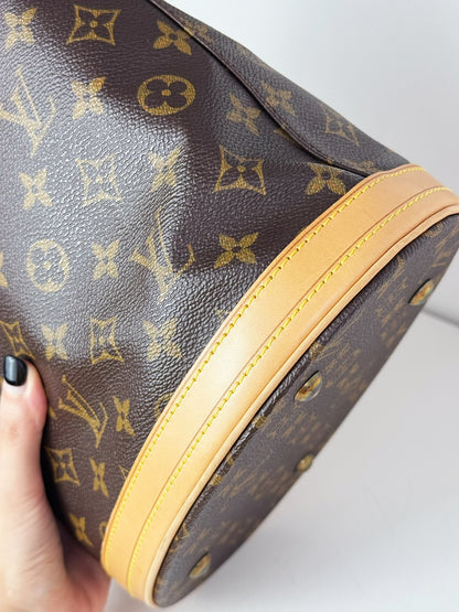 Louis Vuitton Vintage Marais Bucket Tote Shoulder Bag