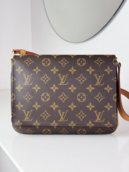 Louis Vuitton Musette Tango Shoulder Crossbody Bag