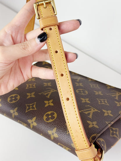 Louis Vuitton Musette Tango Shoulder Crossbody Bag