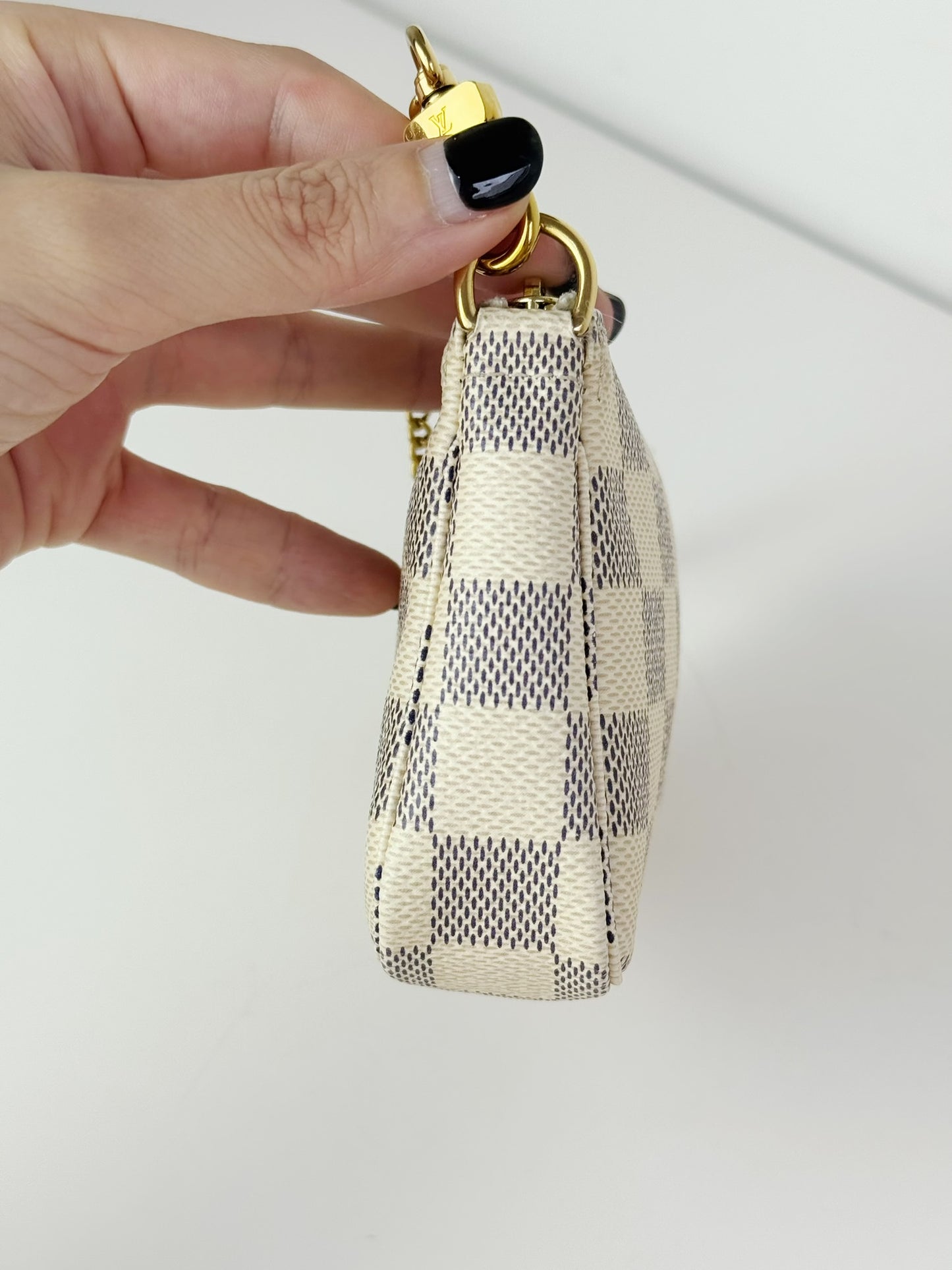 Louis Vuitton Vintage Azur Mini Pochette Accessoires Shoulder Crossbody Bag