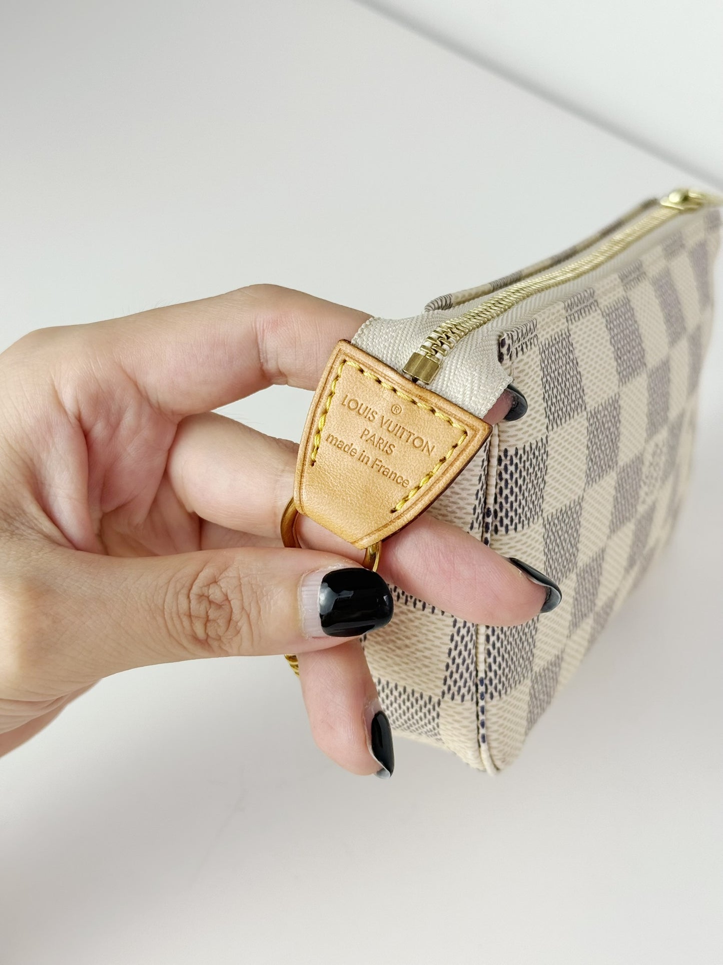 Louis Vuitton Vintage Azur Mini Pochette Accessoires Shoulder Crossbody Bag