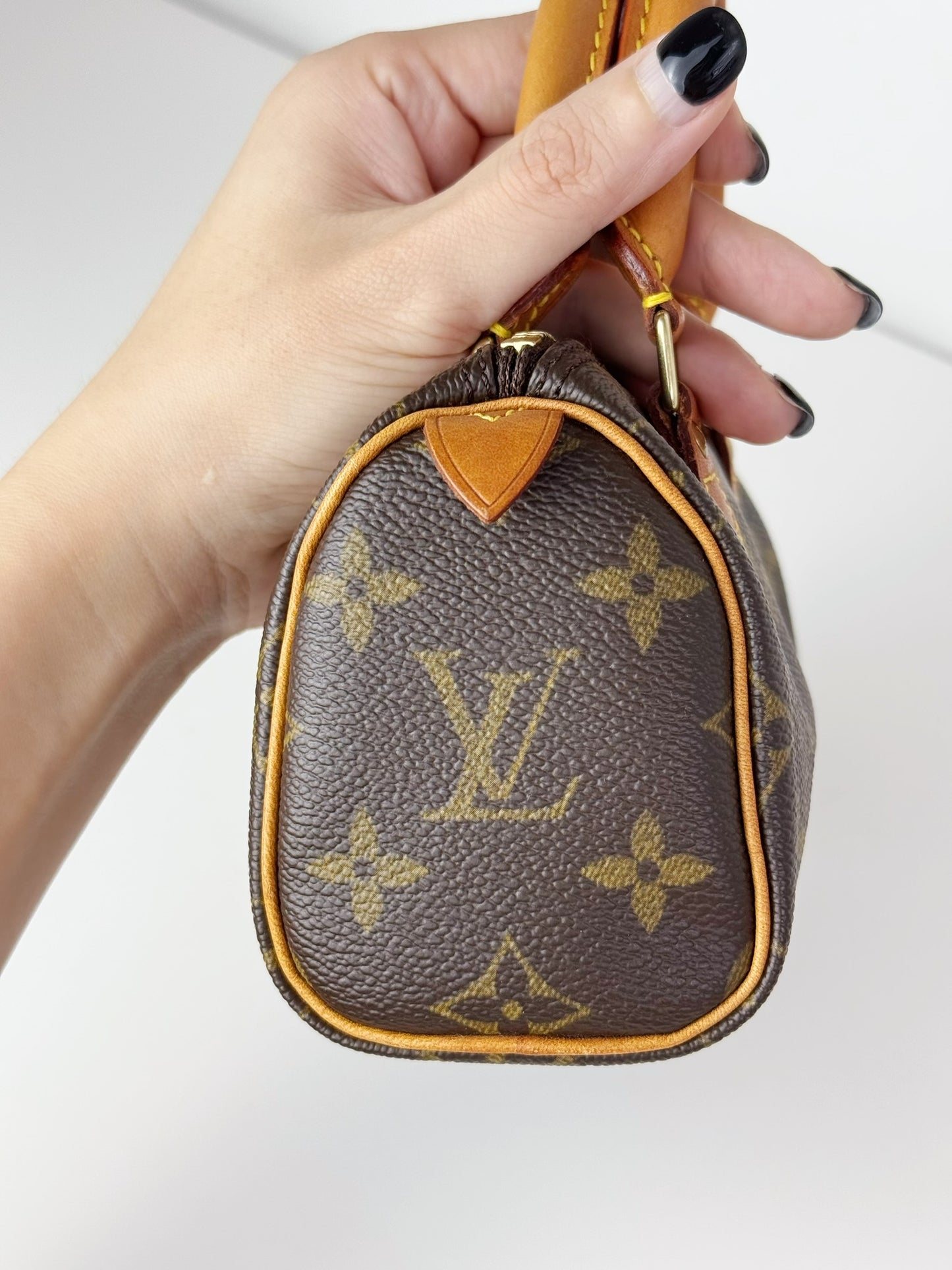 Louis Vuitton Vintage Mini Speedy Handbag Crossbody Bag